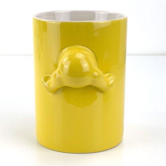 Disney Store Yellow Winnie The Pooh 3D Stuck In A Mug Authentic Coffee Tea Mug - Picture 3 of 9